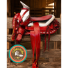 Montura para Caballo de Vaqueta Sencilla Cola de Pato