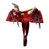 Montura para Caballo Cuadrada de Vaqueta Sencilla
