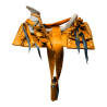 Montura para Caballo Cuadrada de Vaqueta Sencilla