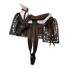 Montura para Caballo Cuadrada de Lona con Cantinas