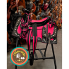 Montura para Caballo Cuadrada de Lona con Cantinas
