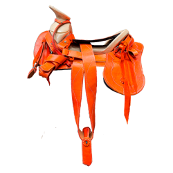 Montura para Caballo Cola de Pato de Vaqueta Sencilla