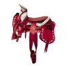 Montura para Caballo Cola de Pato de Vaqueta Sencilla